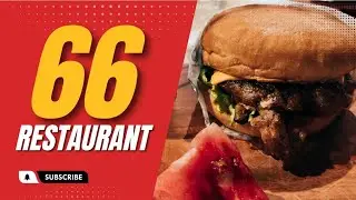 The American Burger | At 66 Restaurant | Only 695 Tk | Chef Table | Gulshan North Avenue | Gulshan |