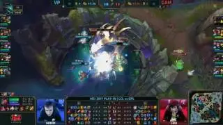 MSI 2017 - Levi cướp Baron trong sự ngỡ ng&agrave;ng của tất cả BLV v&agrave; người h&acirc;m mộ