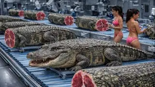 Inside the Modern Alligator Meat Factory: The Incredible Full Process You&rsquo;ve Never Seen