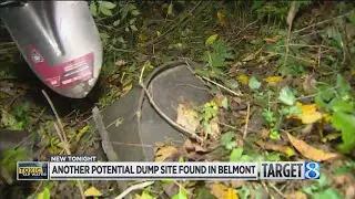 Neighbor finds 3rd illegal dump site in Belmont