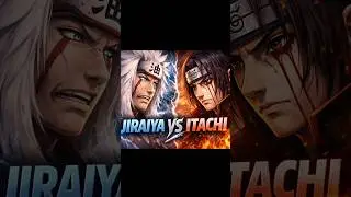 Jiraiya Sensei vs Itachi 😱 | Full Power Battle | Who Will Win? 🔥 #anime #naruto