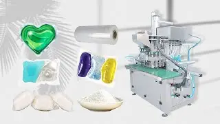 Automatic Dishwashing Powder and Liquid PVA Pod Packing Machine to Turkey HYSR-244PL | Hengyuan
