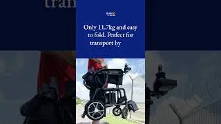 Ultra-Lite Carbon Lightweight Motorised Wheelchair 11.7kg