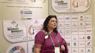 Ms. Manju Gupta Shares insights - The GEEF Global Sustainable Development Summit & Awards 2025