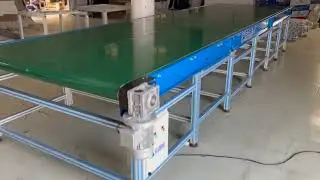 Long Conveyor for Material Handling Solution by Edge Automation Pvt Ltd
