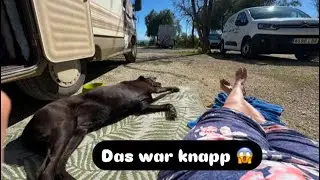 Womo Reihe Andalusien #1 Das war knapp😲 #camping #solo #vanlife #spain #andalucia #travel #dog