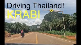 [4K] Driving Thailand! KRABI & Ao Nang