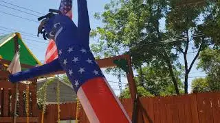 America or USA Air Dancer and flag!