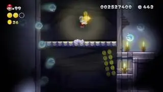 New Super Mario Bros. U: Jungla Jarabe - Salida secreta - El laberinto tenebroso