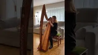 Frozen Sunlight ✨🌟✨ Pieces for Lever Harp by Kristine Warmhold