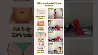 Weight Loss Exercise At Home #weightloss #workout #fitness #shorts