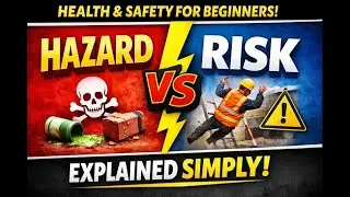 Hazards vs Risk: What's the difference? || Simple Explanation with Real Examples