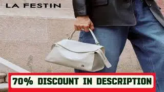 #LA FESTIN Original Handbag Women 2024 New Shoulder Bag Luxury Brand Bag Casual Tote Bags Fashion D