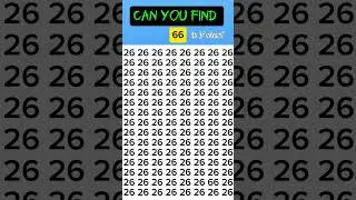 Are you a Genius? Try This Focus Test #maths #games #iqtest