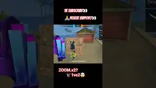 free Fire ⚡video viral ⚡reel Khatarnak🌍 headshot⚡ 1 vs 2💥💀