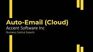 Microsoft Dynamics 365 Business Central - Auto-Email (or Print) from Cloud Environment