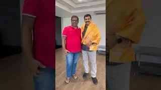 Felicitating TFJA President Y.J.Rambabu Garu #tfja #kalavedika #nelaticket #tv5 #telugufilmindustry