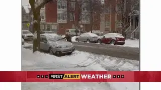 Second Day Of Snow Leaves Chicagoans Scraping, Shoveling
