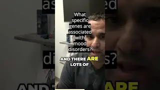What specific genes are associated with mood disorders?