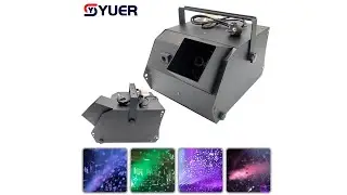 YUER&trade;️ 500W Fog Bubble Machine Smoke Machine Wireless Remote Control