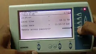 Siemens PXM20 Operator Unit 🖥️  | Full Operation & Live Demo for Building Automation 🌍