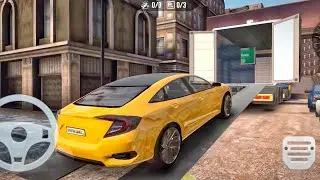 Real Car Parking : Parking Master - Honda Civic Car Transportation | Car Games Android IOS Gameplay
