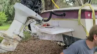Wellcraft 1985 228 sportsman project boat video 1 (diagnosing problems and boat tour)