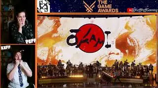 「PeffKeff react」&raquo;Ōkami Sequel&laquo; announcement | The Game Awards 2024 (2 reactions / comparison)