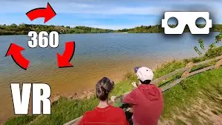 VR 360 Video | Reservoir🌊 Canoe🛶 Sailboat⛵ | Let's Walk🦶(Virtual Reality) #vr #virtualreality #vr360