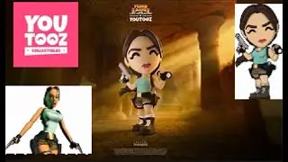 Tomb Raider Lara Croft Youtooz Figures Review 