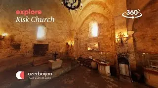 Exploring the Kisk Church in 360 | Travel to Azerbaijan | Experience Azerbaijan