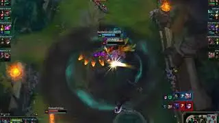 Akali Plays 1vs3