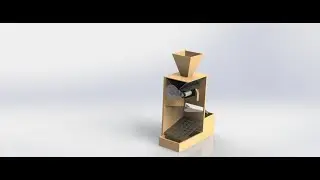 Maquina descascaradora de cacahuete // Proyecto final // Diseño de maquinas