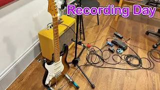 Recording Day / Fender 57 Custom Deluxe / Stratocaster