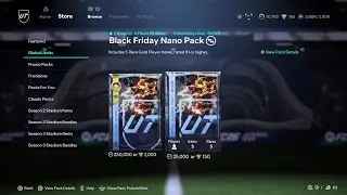 BLACK FRIDAY NANO PACK - FC 26 ULTIMATE TEAM STORE PACKS (FC 26: PART 161)