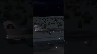Air Koryo TU-154 landing at night 🇰🇵 #plane #landing #rfs #aviation #soviet #nostalgia #northkorea