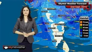 Weather Forecast Sep 2:  Heavy rains to lash Rajkot, Surat and Nagpur, moderate showers in Mumbai