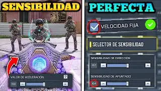 LA MEJOR SENSIBILIDAD PARA SER PRO EN COD MOBILE / LA MEJOR CONFIGURACION / GU&Iacute;A COMPLETA COD MOBILE
