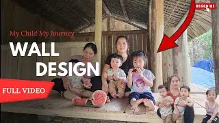 Single Mom Completes 70% of a Storage Wall Design at Home