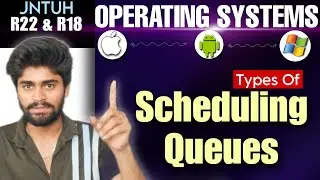 Scheduling Queues in Operating Systems | JNTUH OS Classes | BTech OS classes | CodingFataka