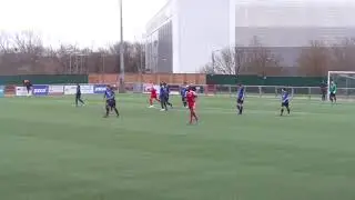Harlow Town 2-7 Wingate & Finchley.  Bostik Isthmian League Premier Division.  Sat16Mar2019