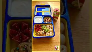 Merenda wow tra fiori e dolcezza 🌸🧇🍫 #bentoboxkids #bento #ideemerendabambini