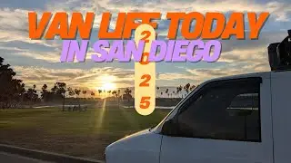 This is Van life in San Diego | Is it too much now?