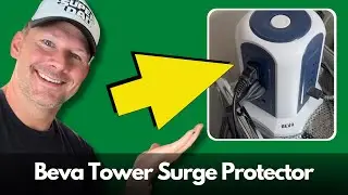 BEVA Tower Surge Protector (9 AC Outlets, 4 USB Ports) review