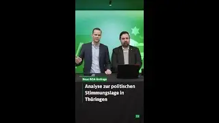LIVE-Analyse zur aktuellen INSA-Umfrage in Th&uuml;ringen
