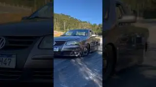 SAVEIRO COM SUSPENS&Atilde;O NEGATIVA . Socadaaaa #carros #rebaixados #balneariocamboriu #bc