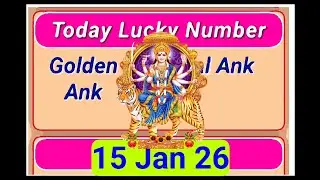 TODAY'S LUCKY NUMBER! 🌟 Dina Bhavishya (Daily Predictions) - Cena 9 [JAN 15 2026]