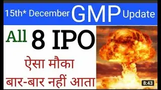 MapMyIndia IPO GMP!! Rategain Tech IPO, Data Patterns IPO GMP Today MedPlus Health IPO, IPO GMP News