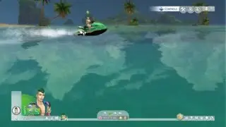 The Sims&trade; Naked jet ski ride!