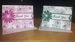 Stampin' Up! Daisy Delight Thank You Card